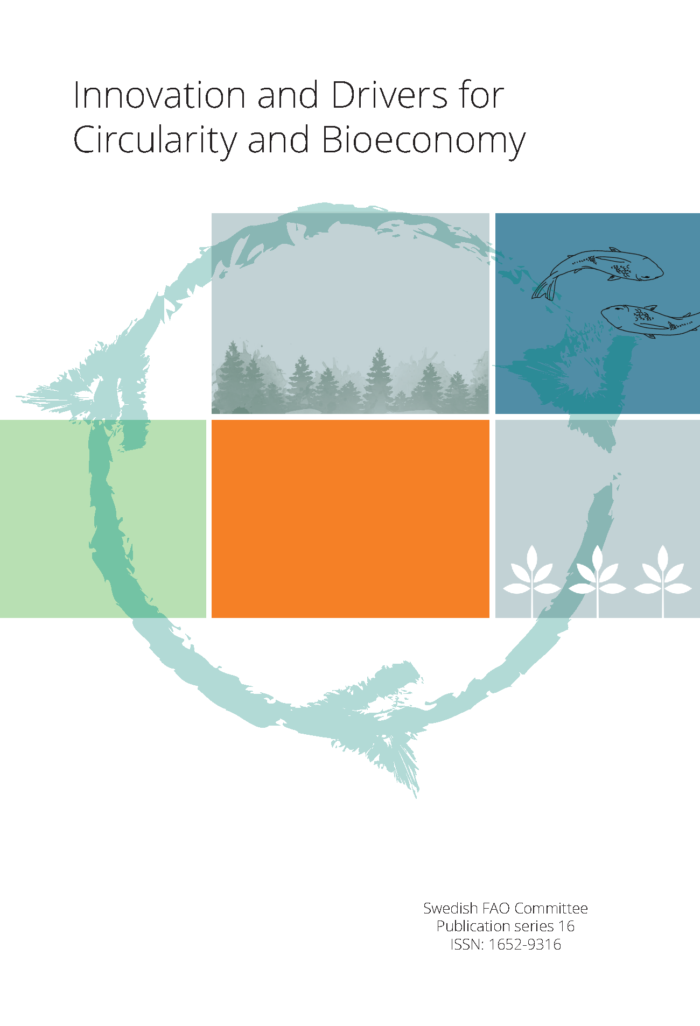 Framsida av rapporten Innovation and Drivers for Circularity and Bioeconomy